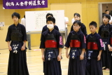 第1回三条市スポーツ祭剣道大会の様子