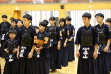 第1回三条市スポーツ祭剣道大会の様子