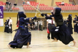 第1回三条市スポーツ祭剣道大会の様子