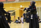 第1回三条市スポーツ祭剣道大会の様子